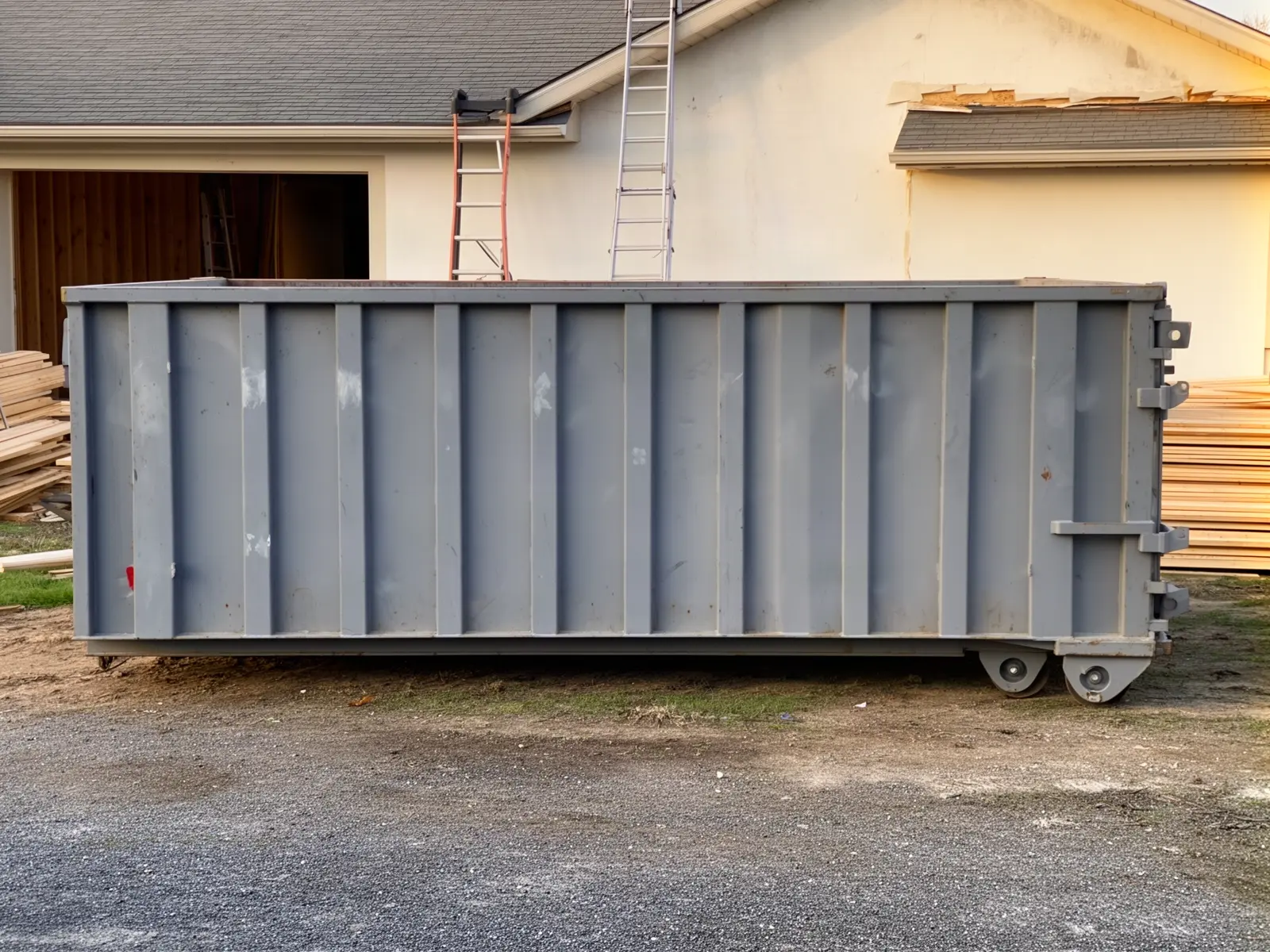 Roll-off dumpster from Jerry's Falls Church Dumpsters in Falls Church, VA